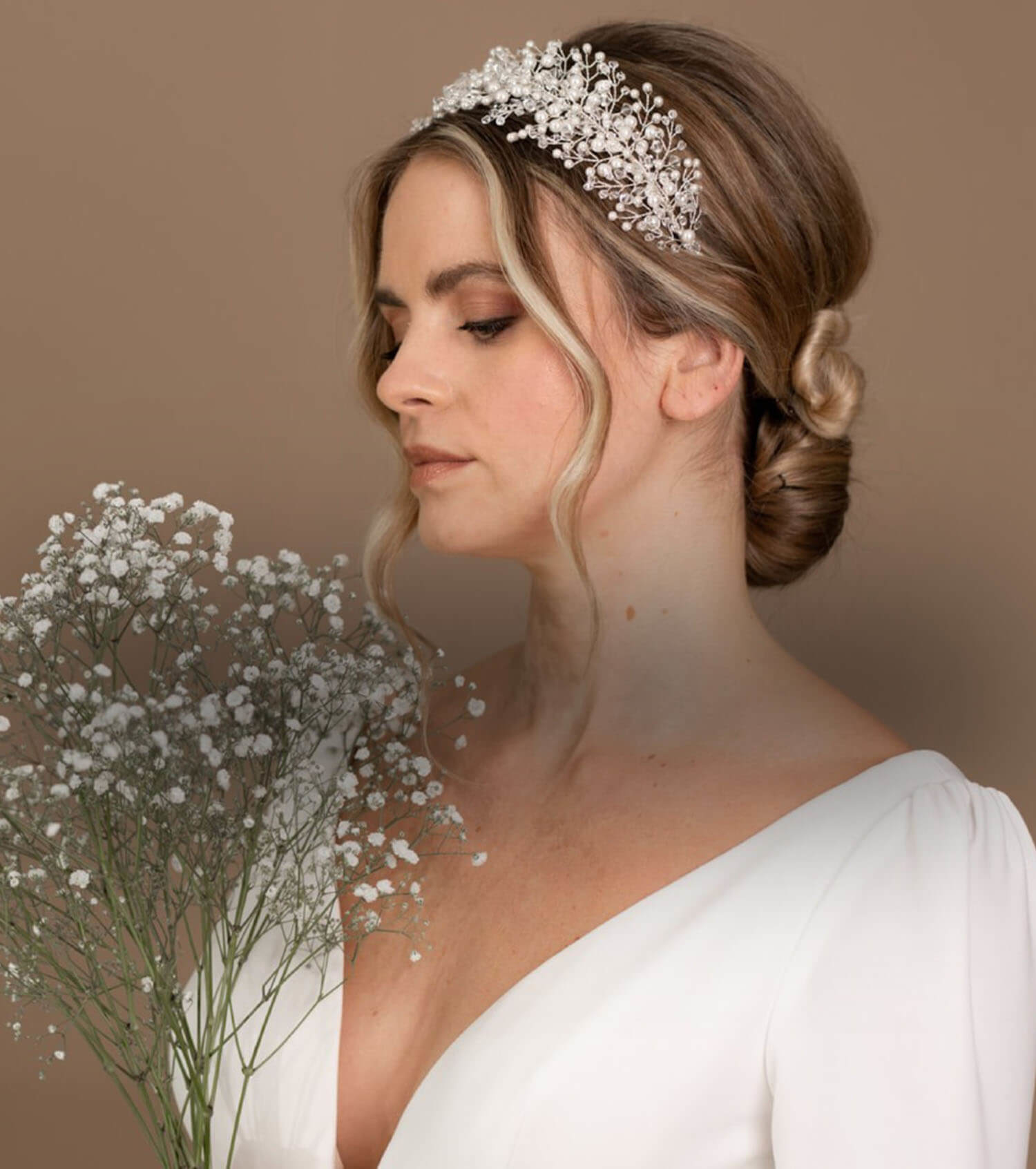 Hugo & Elliot Bridal collection accessories. Mobile image